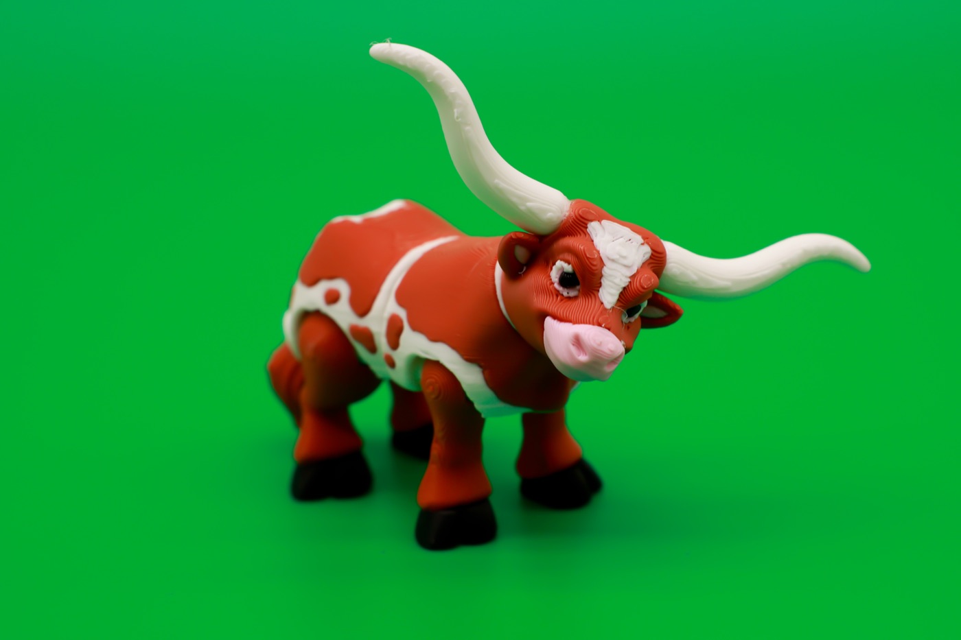 Texas Longhorn mini print
